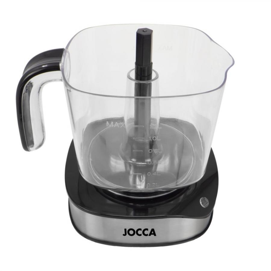 JOCCA ELECTRIC JUICER WITH 1.2L JUG & BIDIRECTIONAL ROTATION 40W BLACK/SILVER