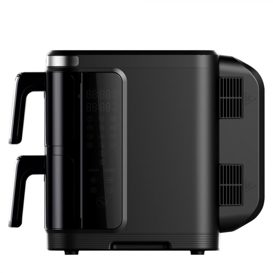JOCCA 11L DOUBLE AIR FRYER BLACK