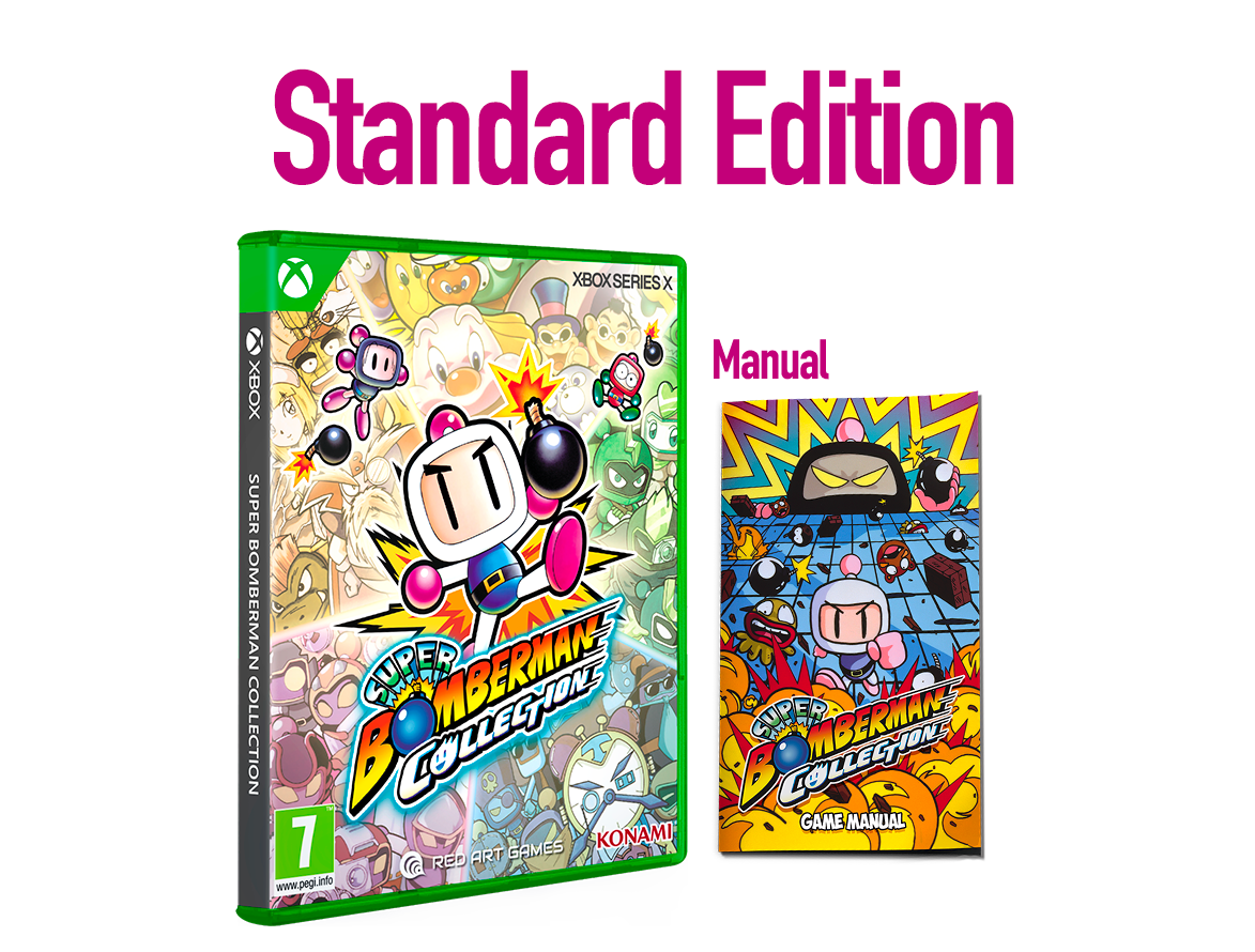 Super Bomberman Collection Standard Edition Xbox Series X NEW (περιλαμβάνει έντυπο manual )