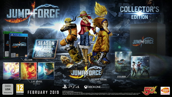 Jump Force Collector's  Edition  PS4 NEW