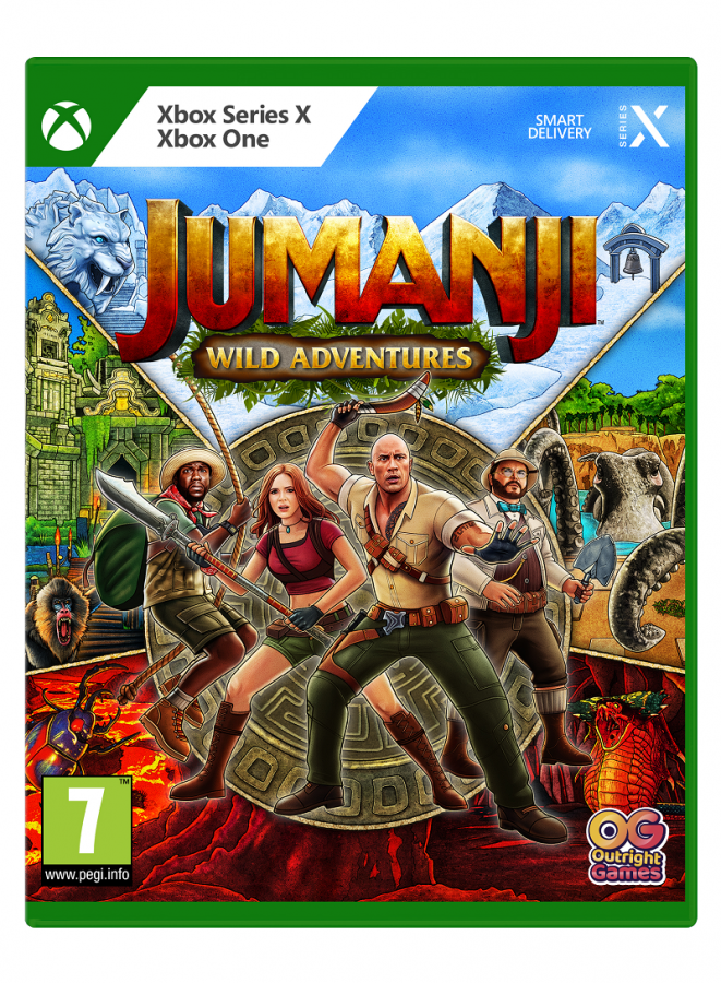 -------------Jumanji: Wild Adventures (XONE & XBOX SERIES X)  NEW---------------
