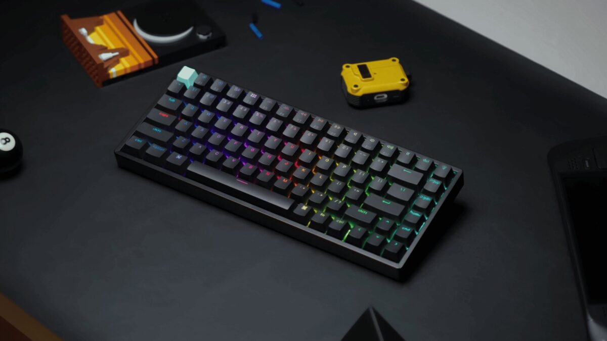 Keychron K2 HE (K2H-J1)Wireless Magnetic Hall Effect RGB Custom Keyboard 75% US Layout shine-through