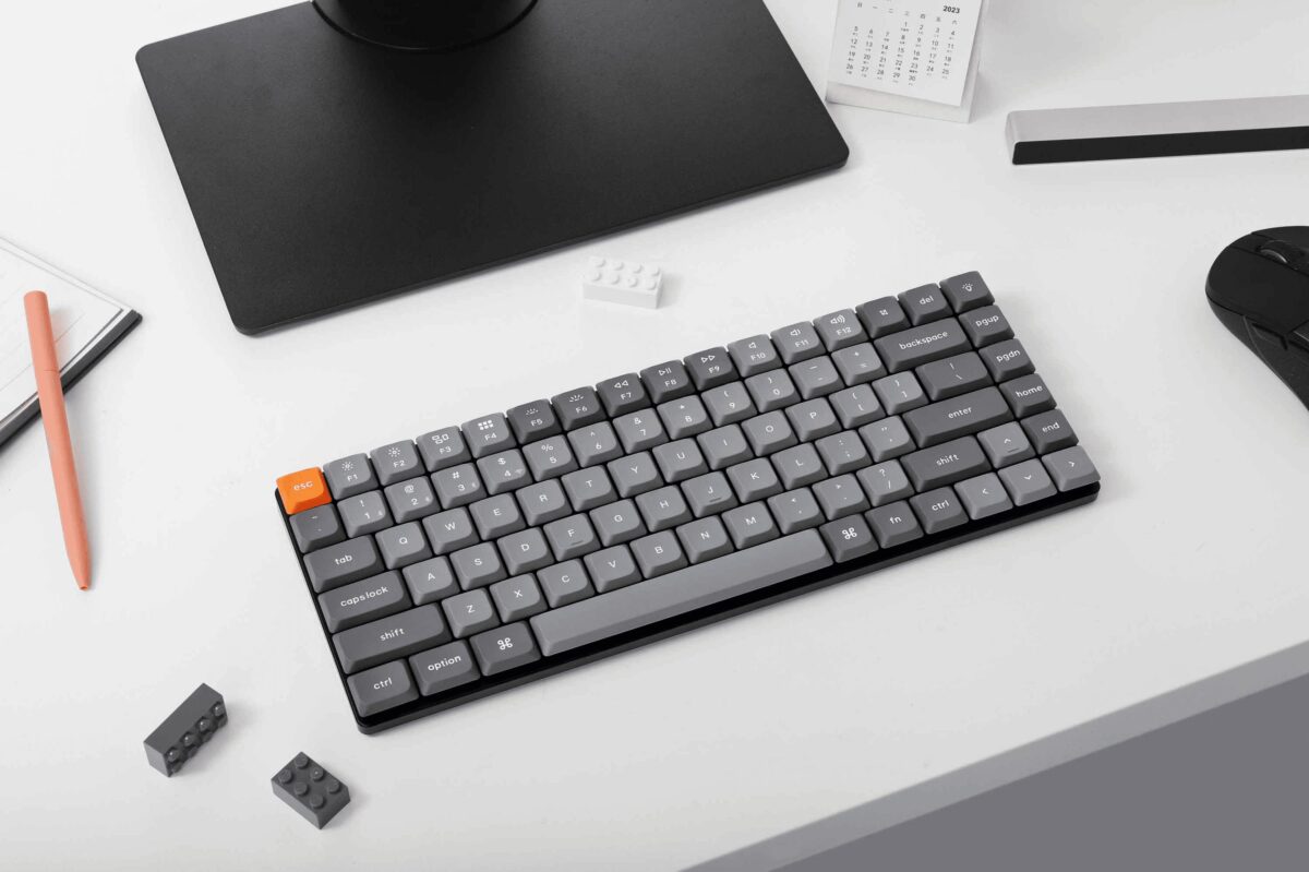 Keychron K3 Max (K3M-H1) QMK/VIA Wireless Custom Mechanical Keyboard-Red Switch Hot-Swappable 75% US