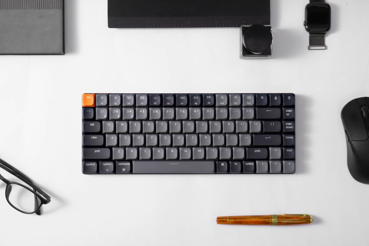Keychron K3 V3 (K3X-B1) QMK Wireless Mechanical Keyboard Red Switch RGB 75% US Layout