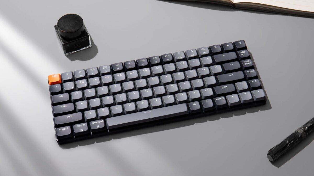 Keychron K3 V3 (K3X-B1) QMK Wireless Mechanical Keyboard Red Switch RGB 75% US Layout