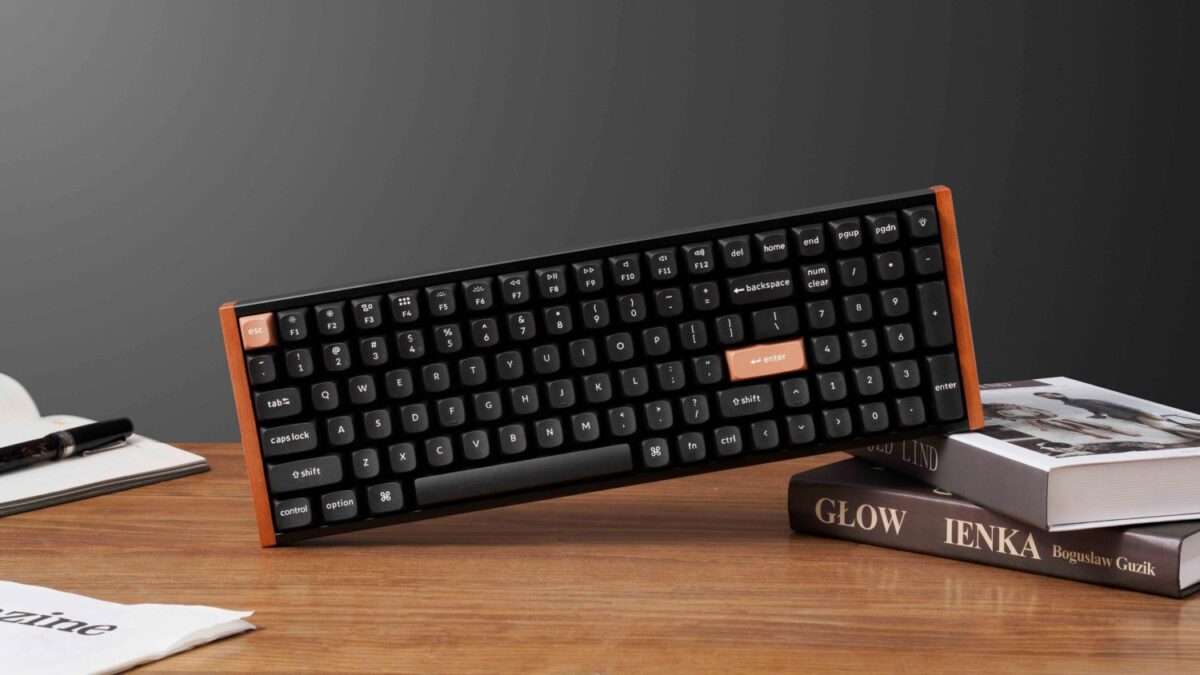 Keychron K4 HE (K4H-F1) Special Wood Edition Wireless Magnetic Hall Effect RGB Keyboard 96% US