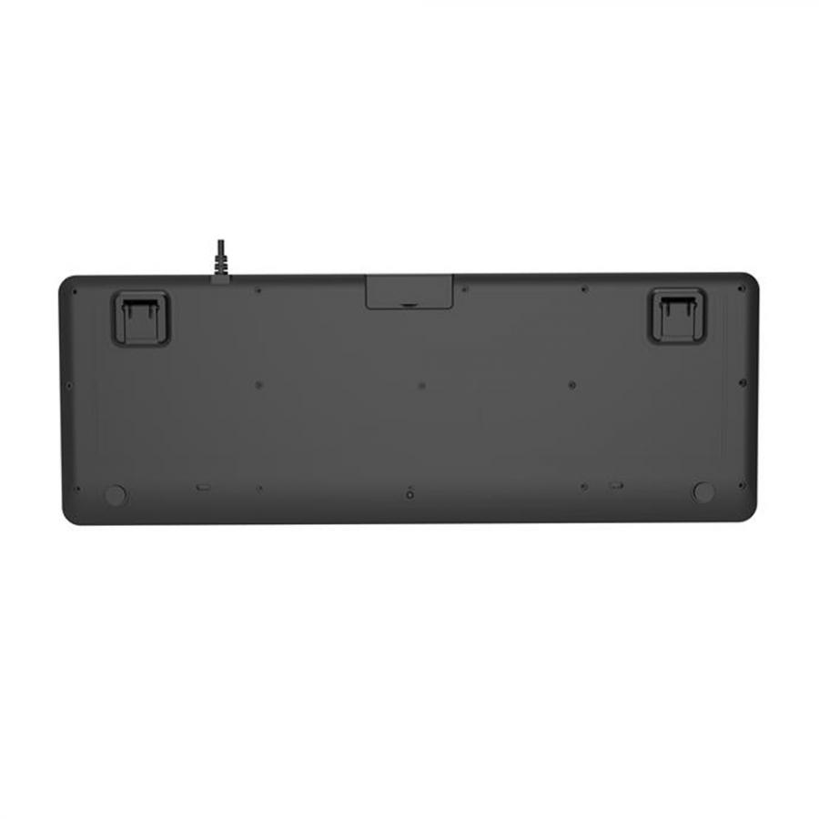 GEMBIRD SLIM WIRED MULTIMEDIA KEYBOARD US LAYOUT BLACK