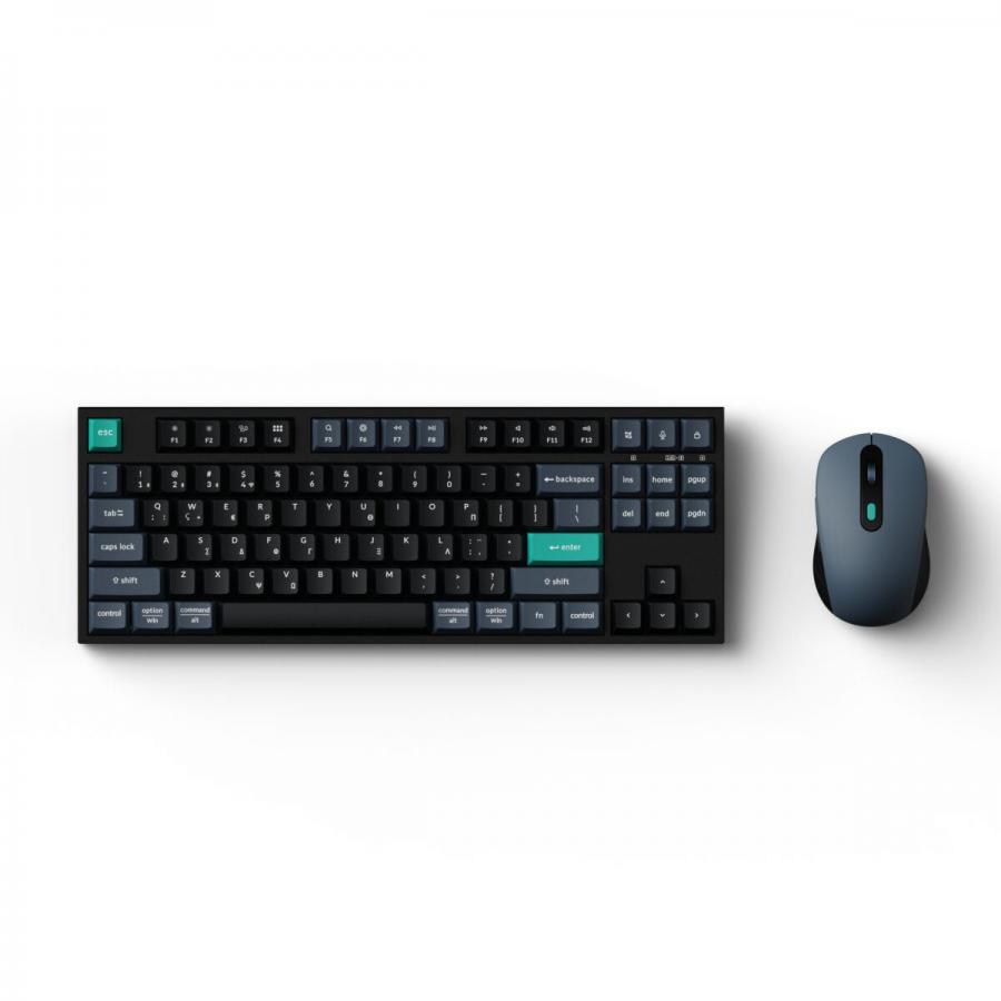 Keychron B33 (B33-K9-GR) Wireless Keyboard 80% GR Layout Black