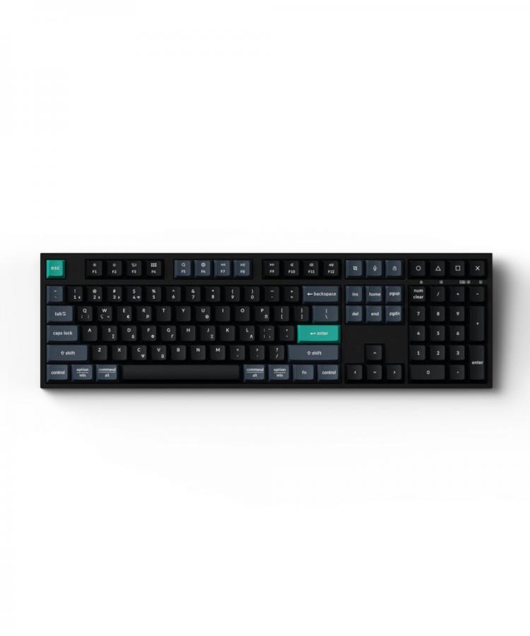 Keychron B36 (B36-K9-GR) Wireless Keyboard 100% GR Layout Black