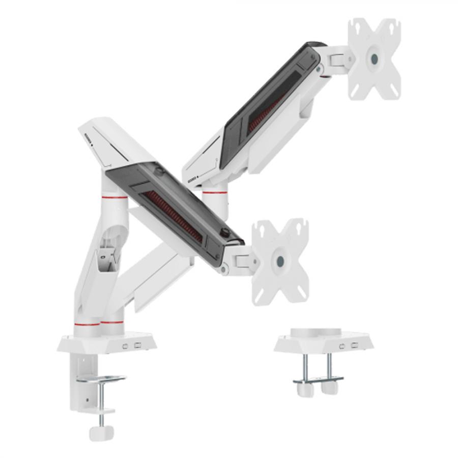 WHITE SHARK DESKTOP MOUNT GMS-3211 FOR 2 MONITORS