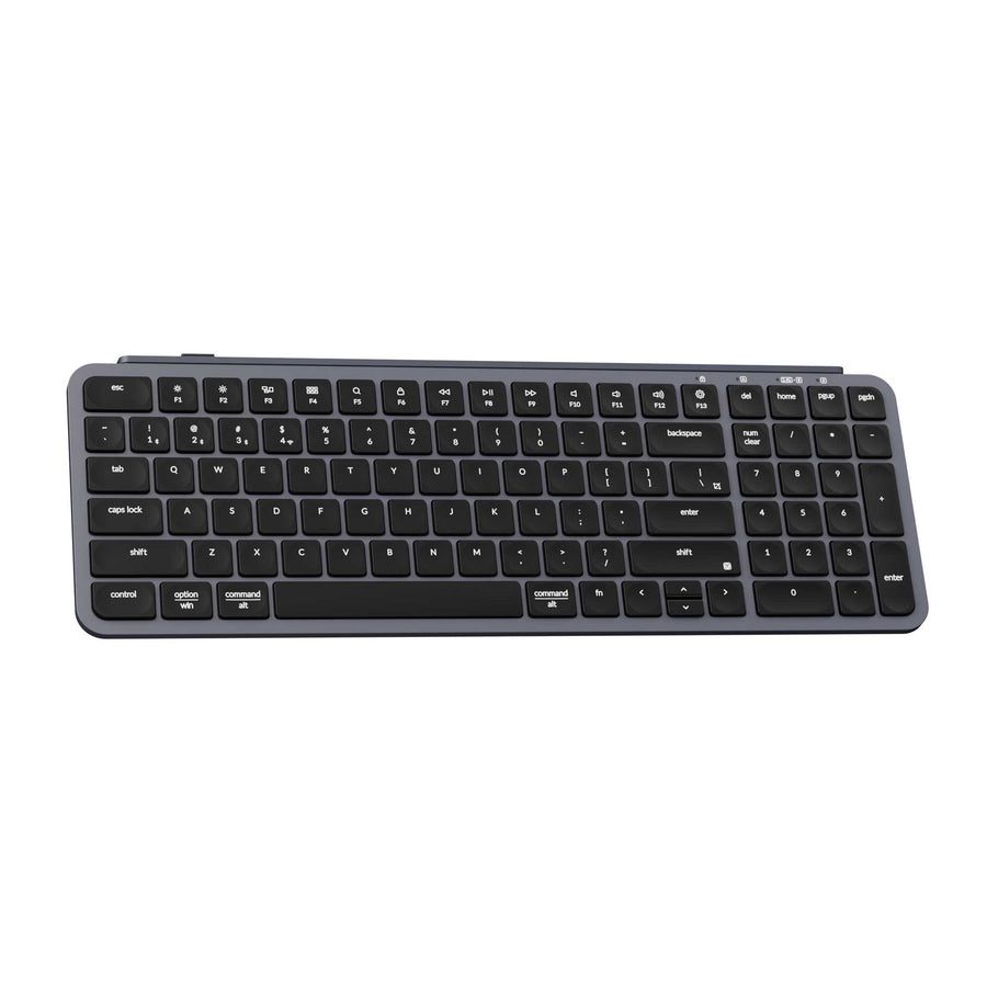 Keychron B2 Pro (B2P-K1) Ultraslim Mini Wireless BT Keyboard ZMK Online customize Space Grey 96% US