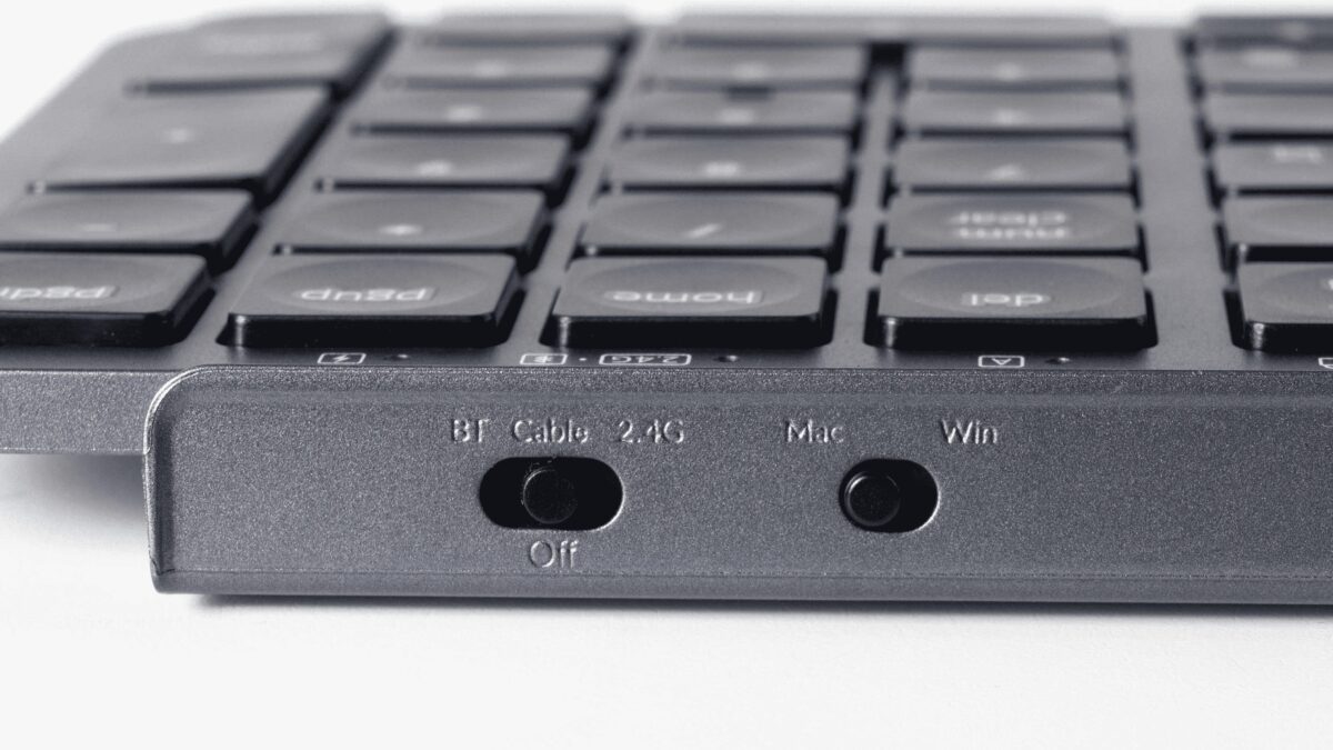 Keychron B2 Pro (B2P-K1) Ultraslim Mini Wireless BT Keyboard ZMK Online customize Space Grey 96% US