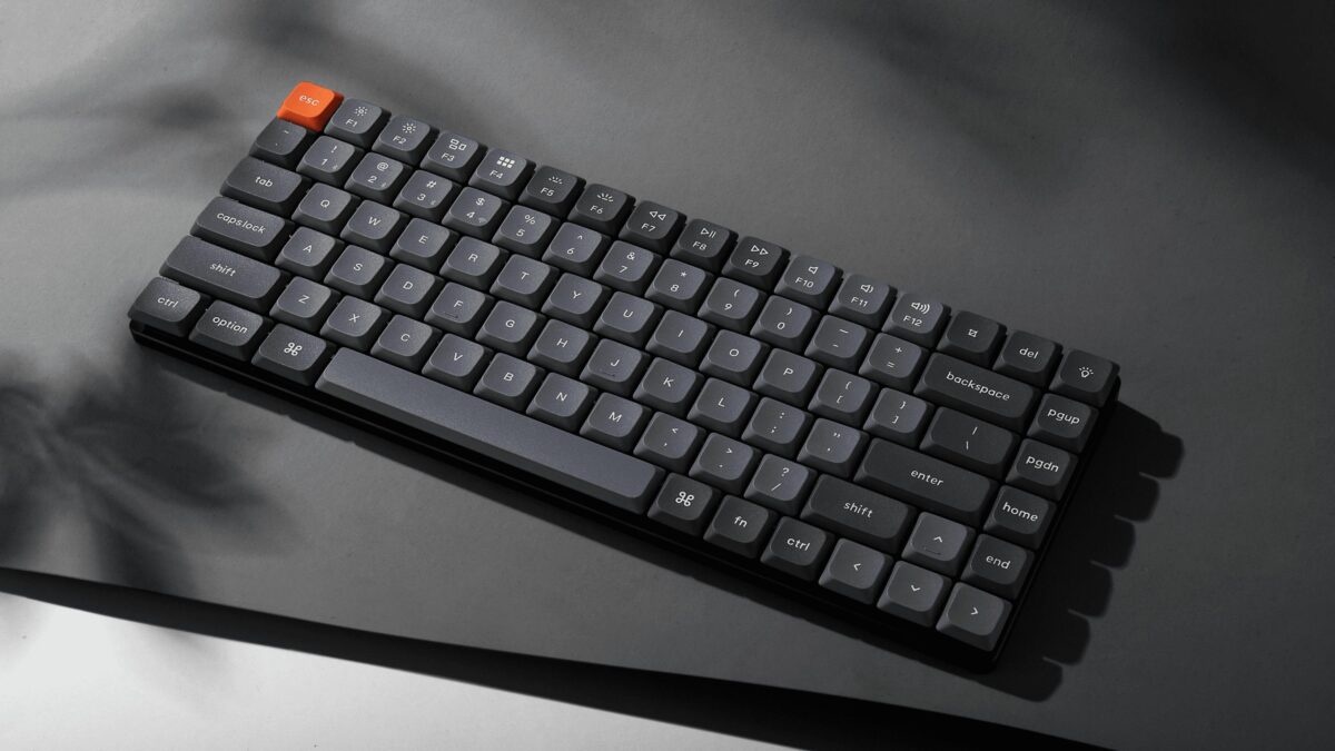 Keychron K3 Max (K3M-H1) QMK/VIA Wireless Custom Mechanical Keyboard-Red Switch Hot-Swappable 75% US