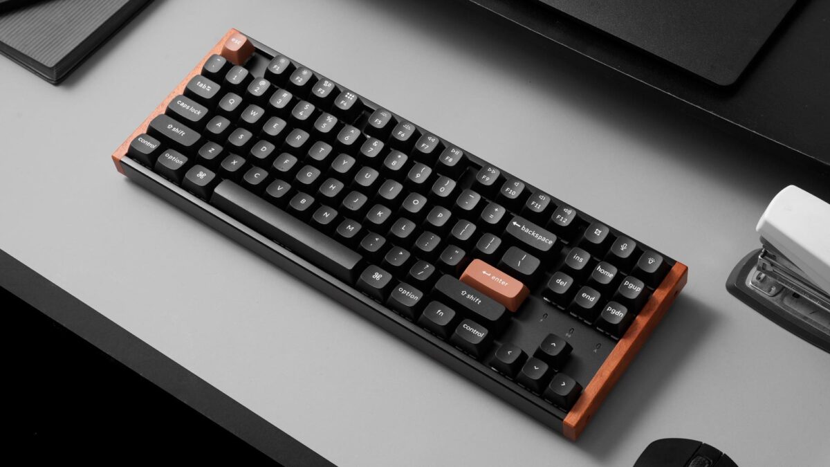 Keychron K8 HE (K8H-F1) Special Wood Edition Wireless Magnetic Hall Effect RGB Keyboard 80% US