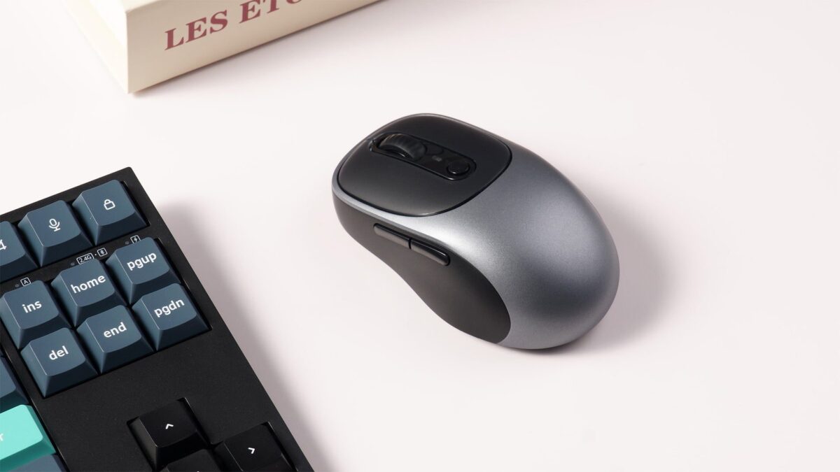 Keychron BM24 (BM24-C61) Wireless Mouse 1K Polling Rate Metal Gray