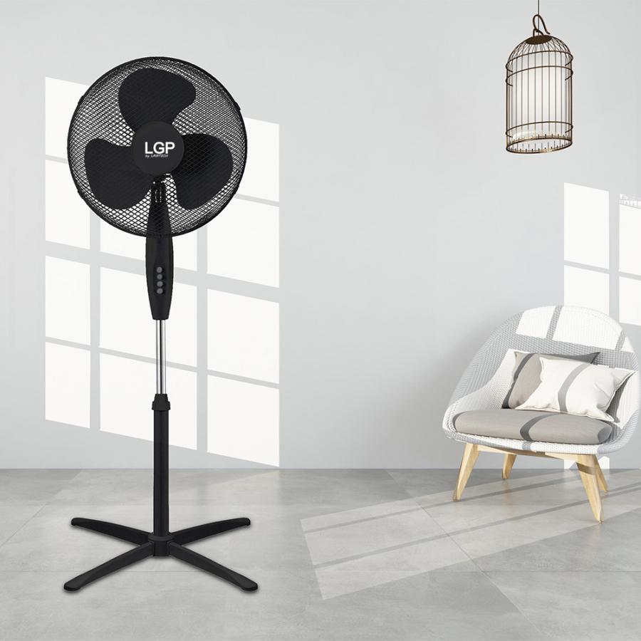 LGP STAND FAN 16' 40CM 45W BLACK