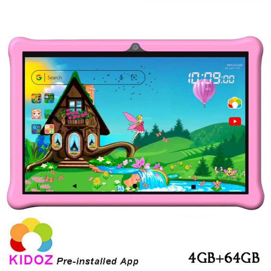 LAMTECH OCTA-CORE KID TABLET 10.1' 4GB+64GB ANDROID 14 BLUSH PINK FAIRYLAND