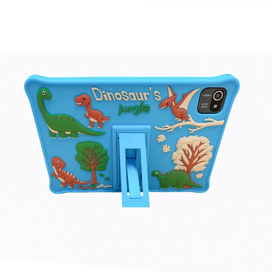 LAMTECH OCTA-CORE KID TABLET 10.1'  4GB+64GB ANDROID 14 SKY BLUE DINOSAUR'S JUNGLE