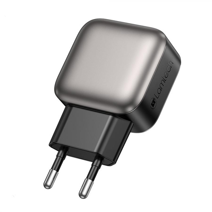 LAMTECH DUAL USB PORTABLE CHARGER 12W GREY