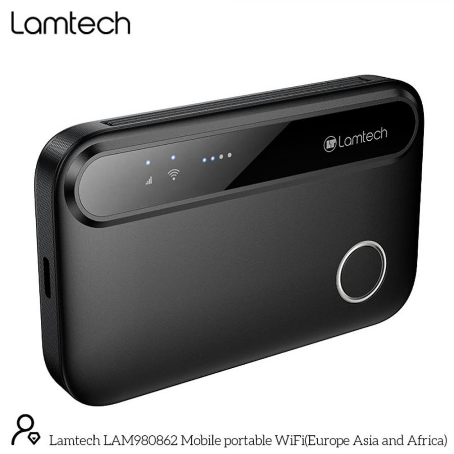 LAMTECH 4G LTE WIFI6 PORTABLE ROUTER BLACK