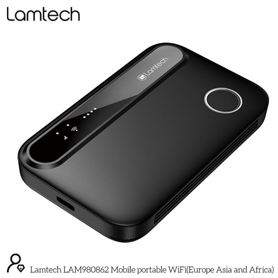 LAMTECH 4G LTE WIFI6 PORTABLE ROUTER BLACK