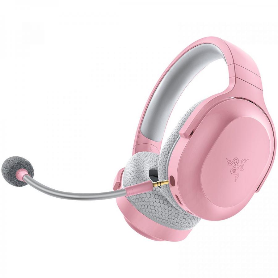 Razer BARRACUDA X QUARTZ Pink Wireless & Bluetooth PC/PS5/Switch/Android Gaming headset With USB-C