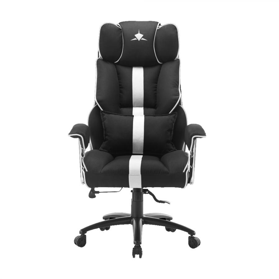 WHITE SHARK EXTRA SOFT GAMING CHAIR BLACK-WHITE LE MANS