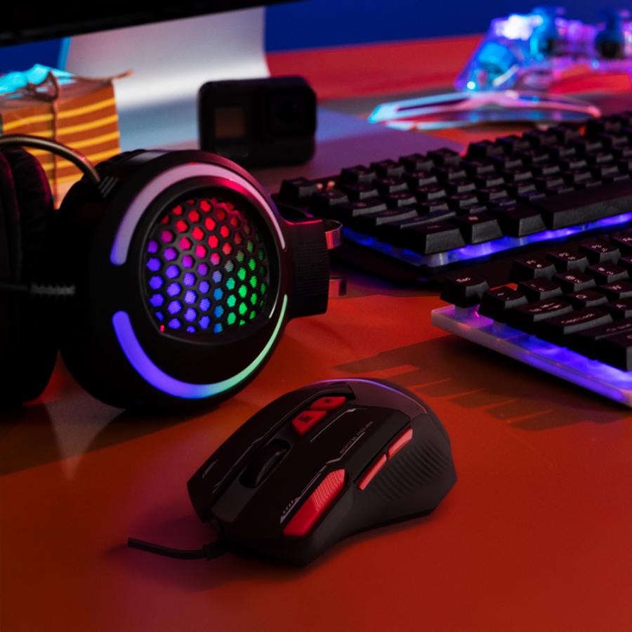 BARACUDA 8D MOUSE BGM-041 12800DPI MANTA BLACK