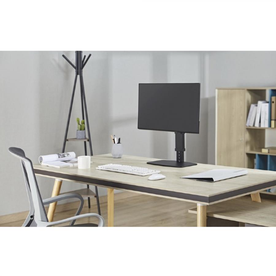 GEMBIRD HEIGHT ADJUSTABLE FULL-MOTION MONITOR DESK STAND MAX 32' BLACK