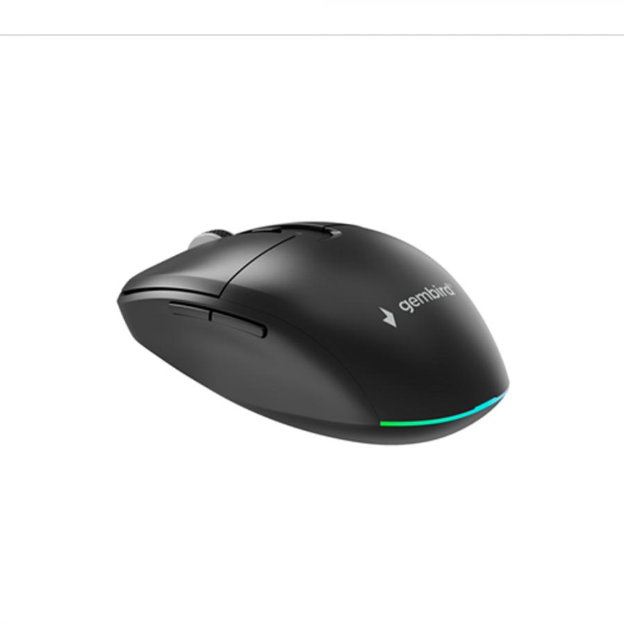 GEMBIRD DUAL-MODE 6-BUTTON WIRELESS MOUSE BLACK