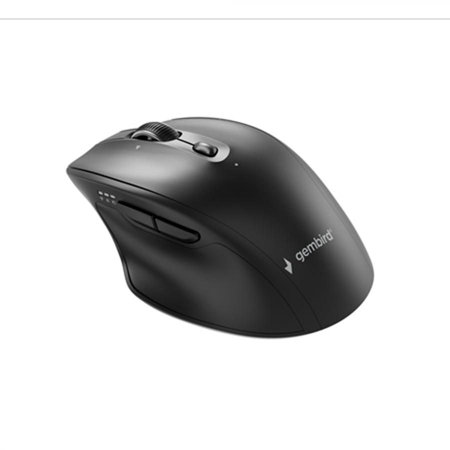 GEMBIRD DUAL-MODE 6-BUTTON WIRELESS MOUSE BLACK