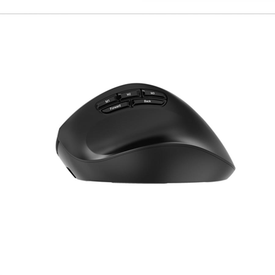 GEMBIRD TRIPLE-MODE 9-BUTTON WIRELESS ERGONOMIC MOUSE BLACK