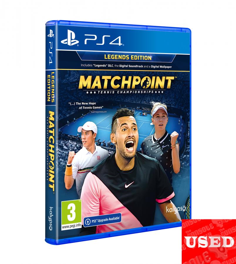 Matchpoint: Tennis Championships Legends Edition PS4 USED 