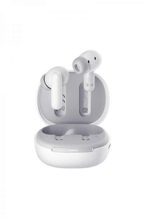QCY Melobuds N30 (HT16) ANC White - SBC/AAC IPX4 TWS Earbuds w. Natural Transparency Mode & A.I. ENC