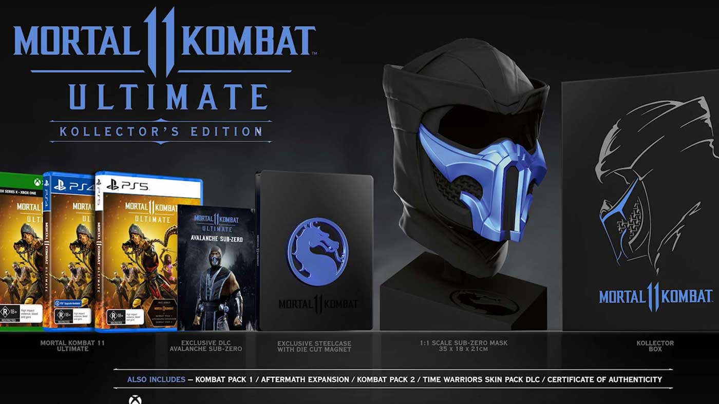 Mortal Kombat 11 Ultimate Kollector's Edition ( XONE & XBOX SERIES X ) NEW