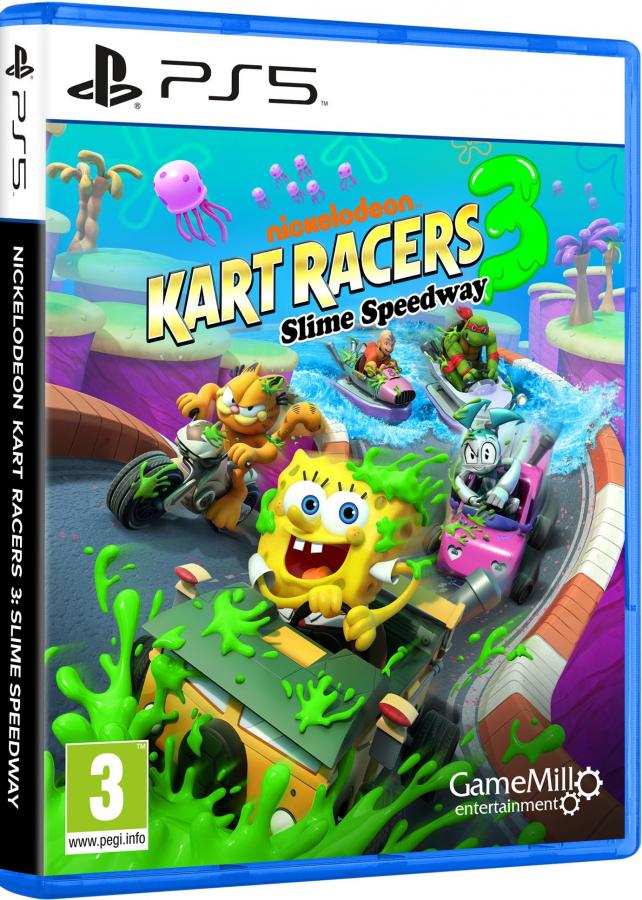 Nickelodeon Kart Racers 3 Slime Speedway PS5 NEW