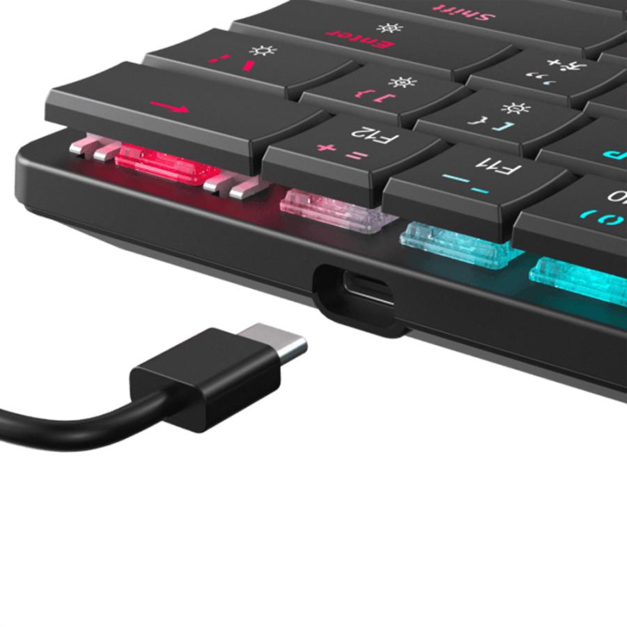 WHITE SHARK MECH KEYBOARD GK-006111 NAGAMAKI BLACK US RED SWITCH