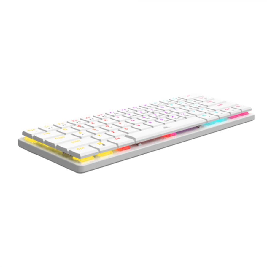 WHITE SHARK MECH KEYBOARD GK-006221 NAGAMAKI WHITE US BLUE SWITCH