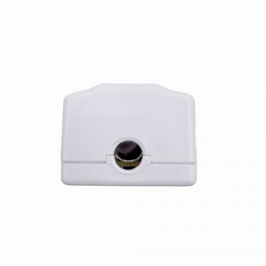 CABLEXPERT CAT6A FTP SINGLE PORT SURFACE MOUNT BOX WHITE