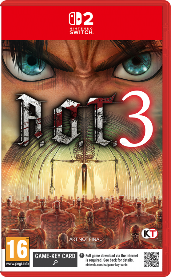 Attack On Titan 3 Nintendo Switch NEW + Preorder B.