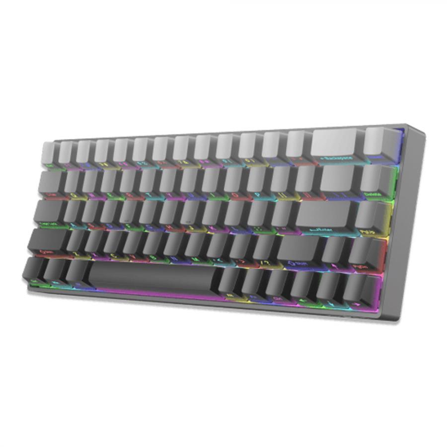 WHITE SHARK MECH KEYBOARD US LAYOUT GK-007711 RED SWITCH GRAY GRADIENT