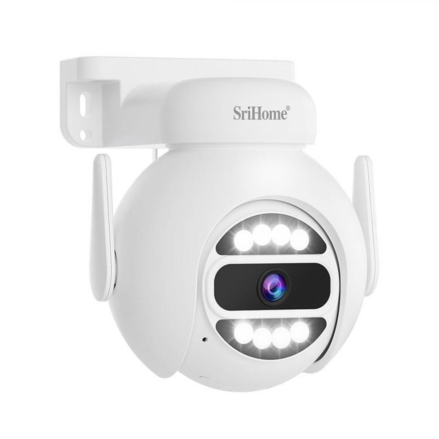 SRIHOME 5MP HD WIRELESS TOUCH NVR WITH 4 IP CAMERAS