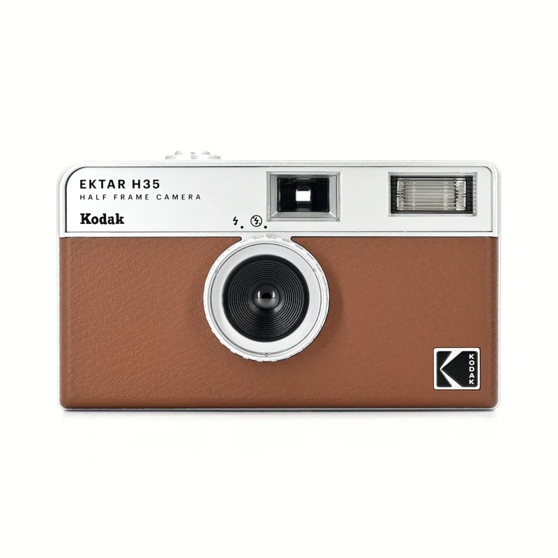 Kodak Ektar H35 HF Film Camera Brown