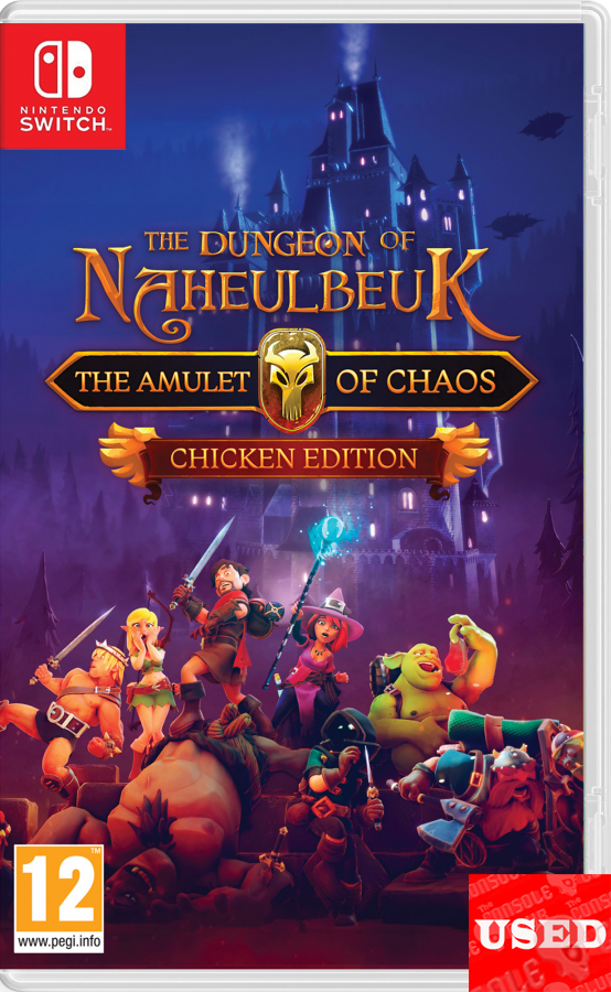The Dungeon Of Naheulbeuk: The Amulet Of Chaos - Chicken Edition NSW USED