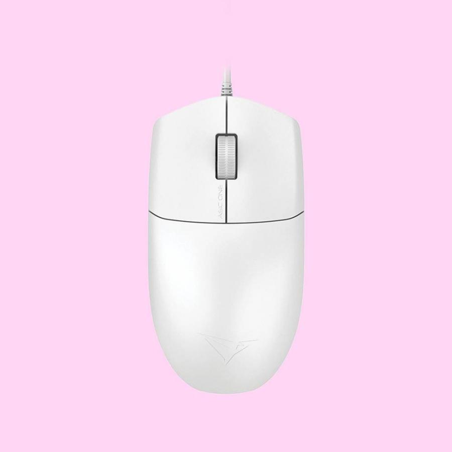 ALCATROZ USB HR OPTICAL MOUSE 1600CPI ASIC ONE WHITE