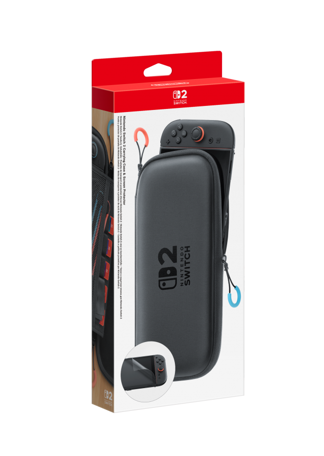 Nintendo Switch 2 Carrying Case And Screen Protector 
