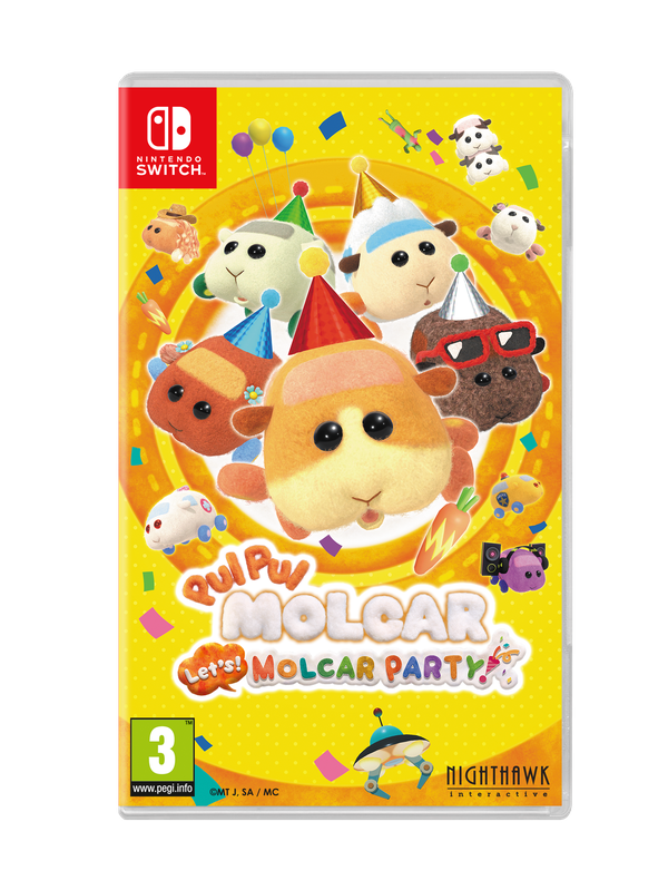Pui Pui Molcar Lets Molcar Party Nintendo Switch NEW