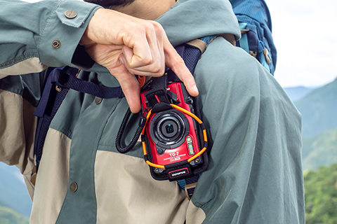 Olympus OM-System TG-7 Red Tough Camera Underwater