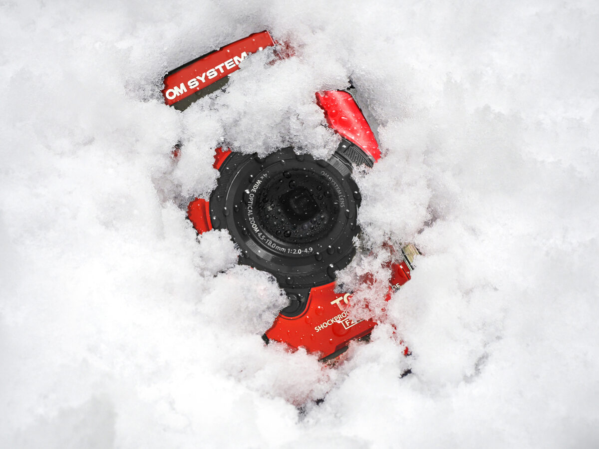Olympus OM-System TG-7 Red Tough Camera Underwater