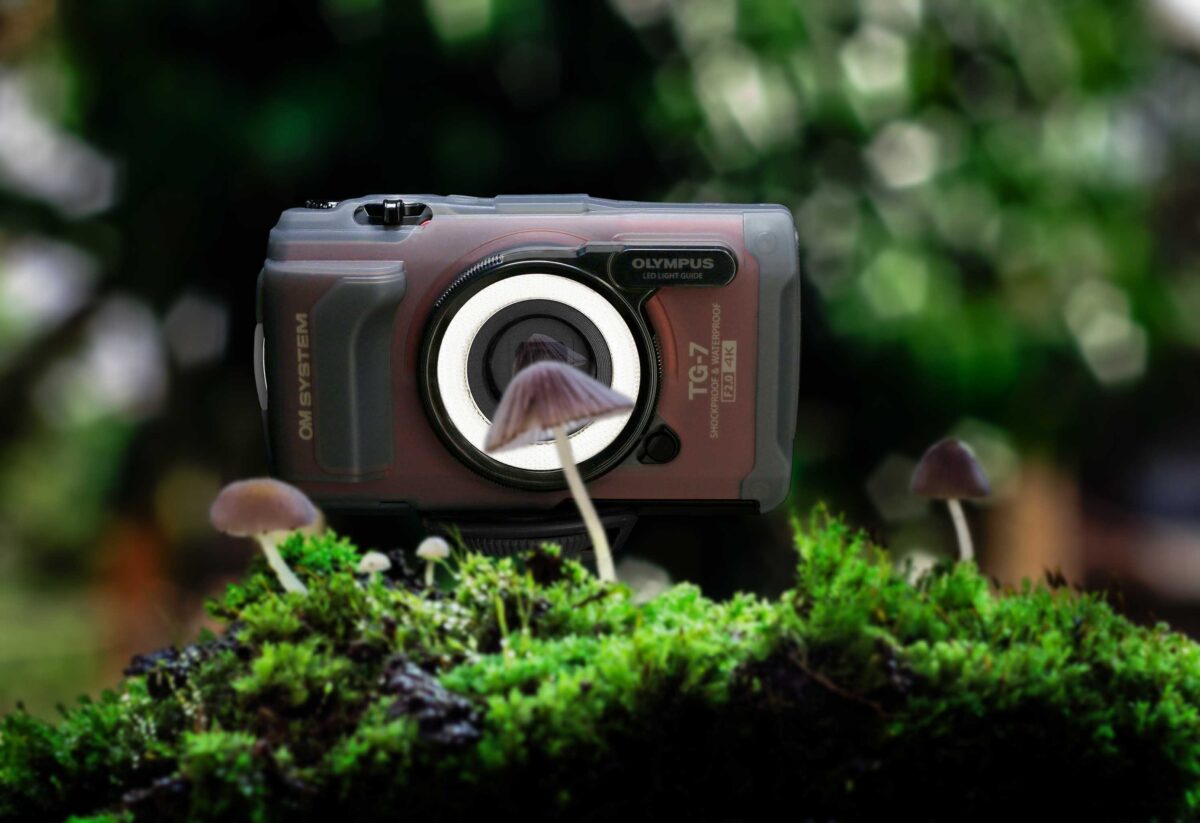 Olympus OM-System TG-7 Black - Tough Camera Underwater